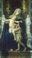 La Vierge LEnfant Jesus et Saint Jean Baptiste2 William Adolphe Bouguereau religious Christian